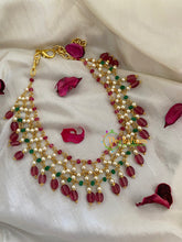 Four Layered Beaded Choker -P023